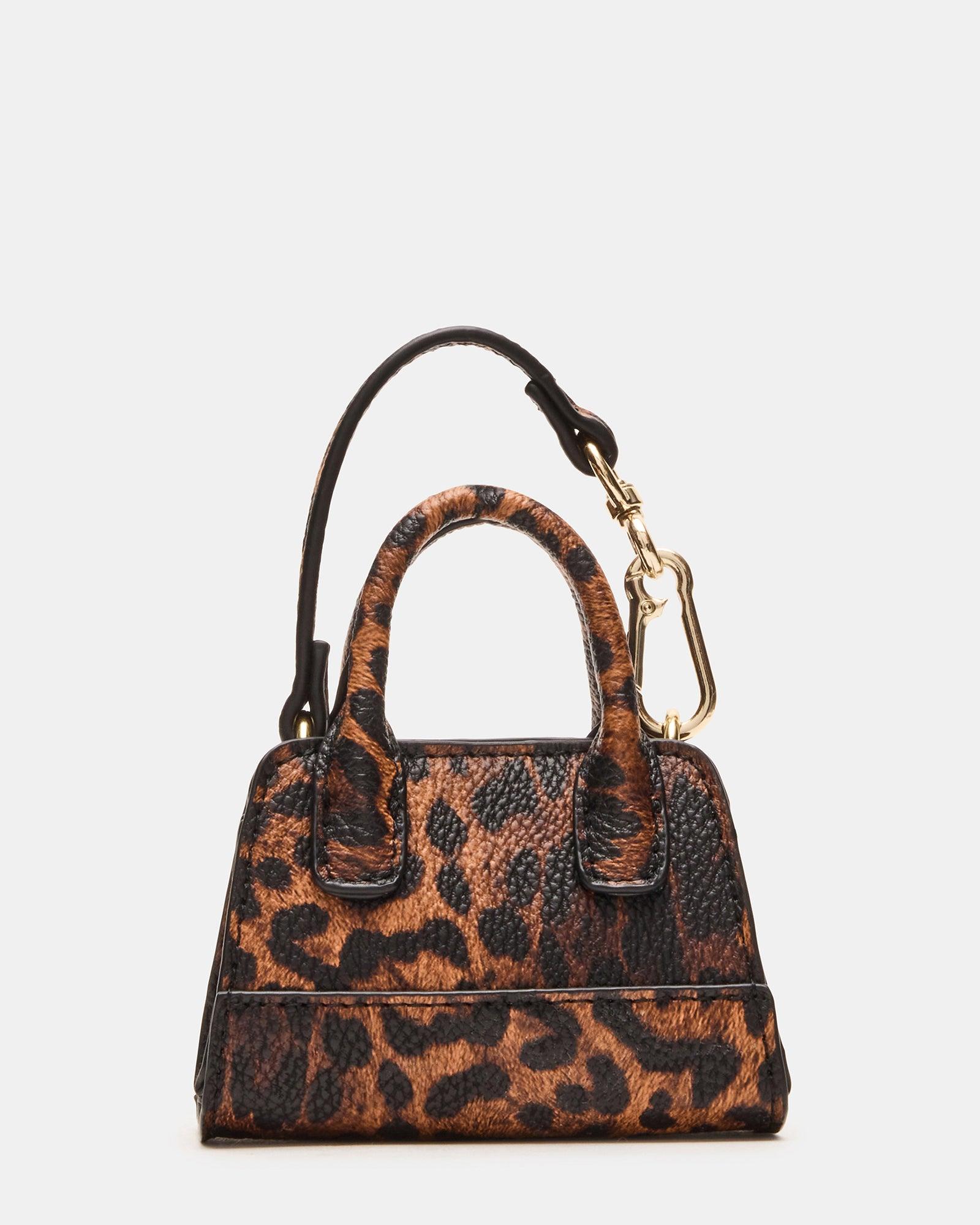 MICRO TOTE BAG CHARM LEOPARD Female Product Image