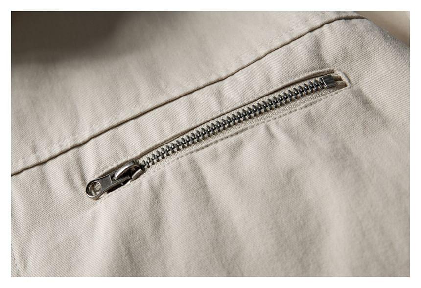 Stand-Collar Overfit Jacket Product Image