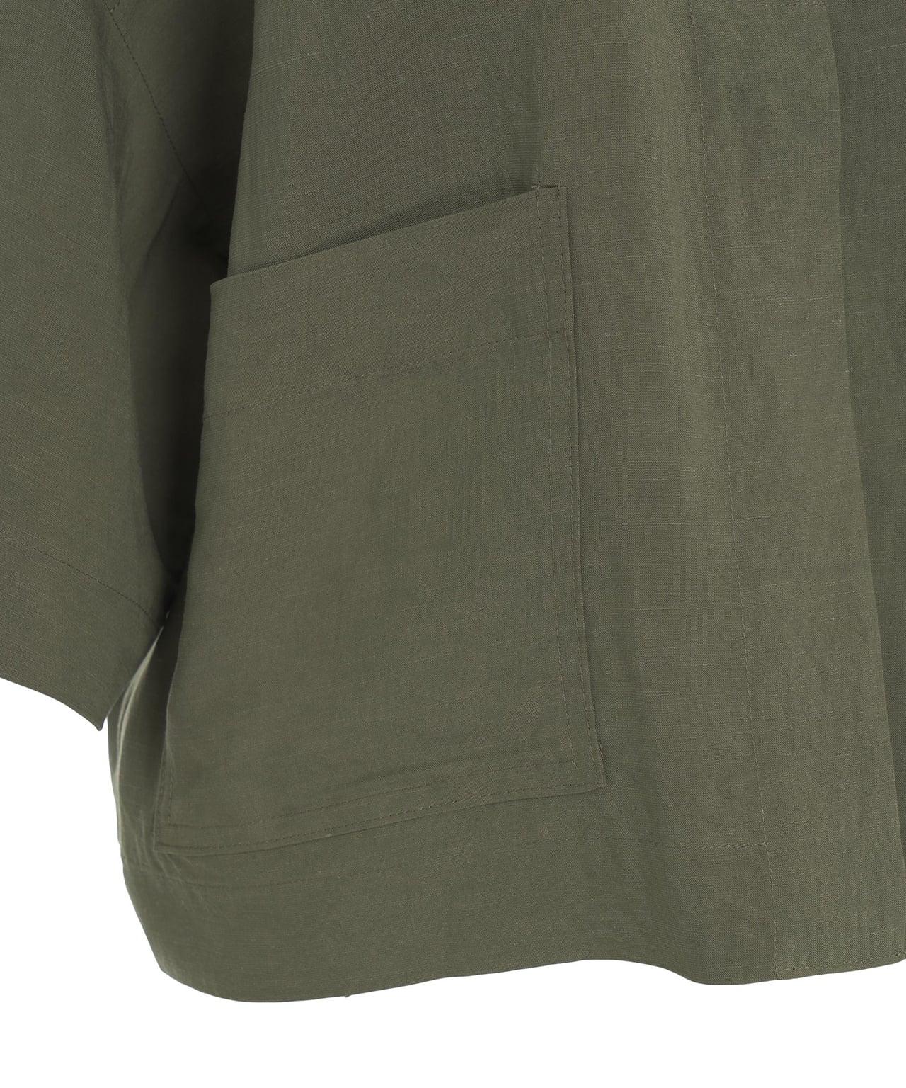 Overshirt in linen Product Image