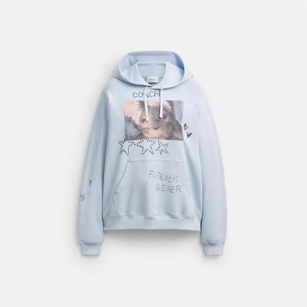 Bunny Graphic Hoodie Product Image