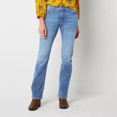 St. John's Bay Womens Mid Rise Bootcut Jean Product Image
