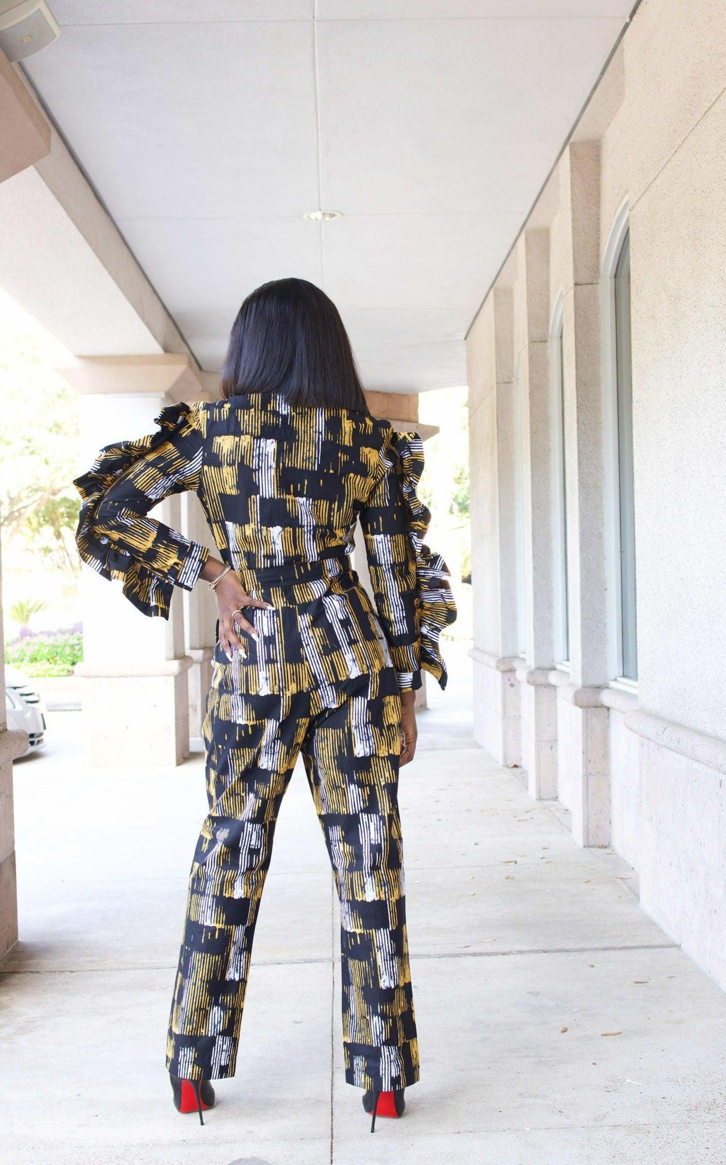 Ruffled Jumpsuit Product Image