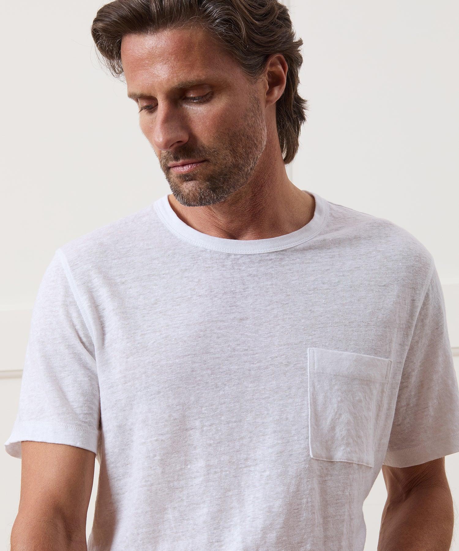 Linen Pocket Tee Product Image