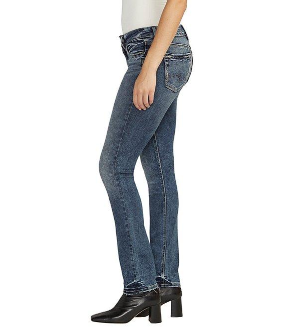 Silver Jeans Co. Suki Mid Rise5-Pocket Styling Straight Jeans Product Image