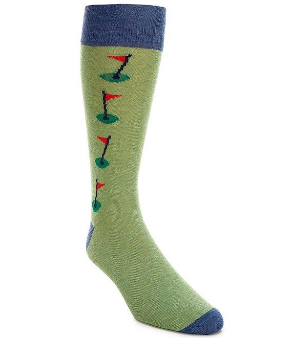 Cremieux Golf Flag Crew Dress Socks Product Image