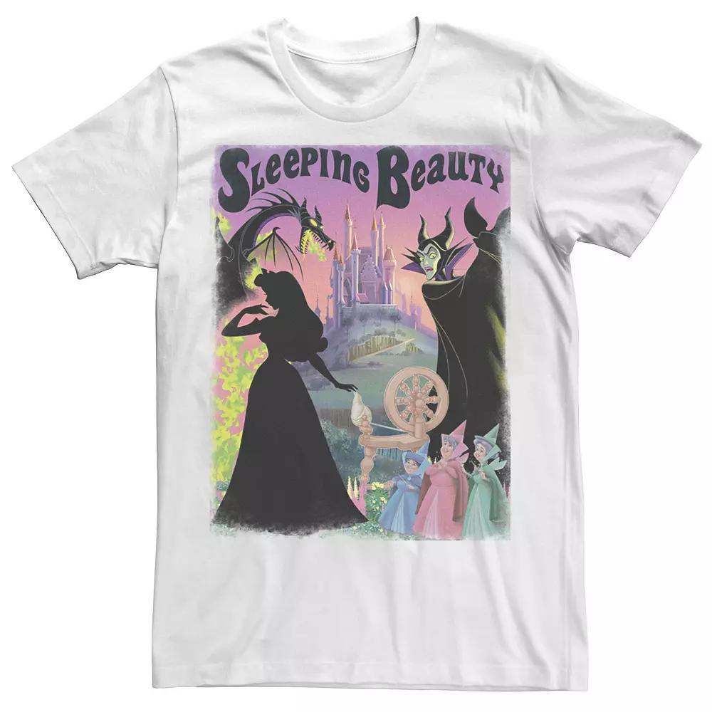 Disney's Sleeping Beauty Aurora Maleficent Men's Poster Tee,  Product Image