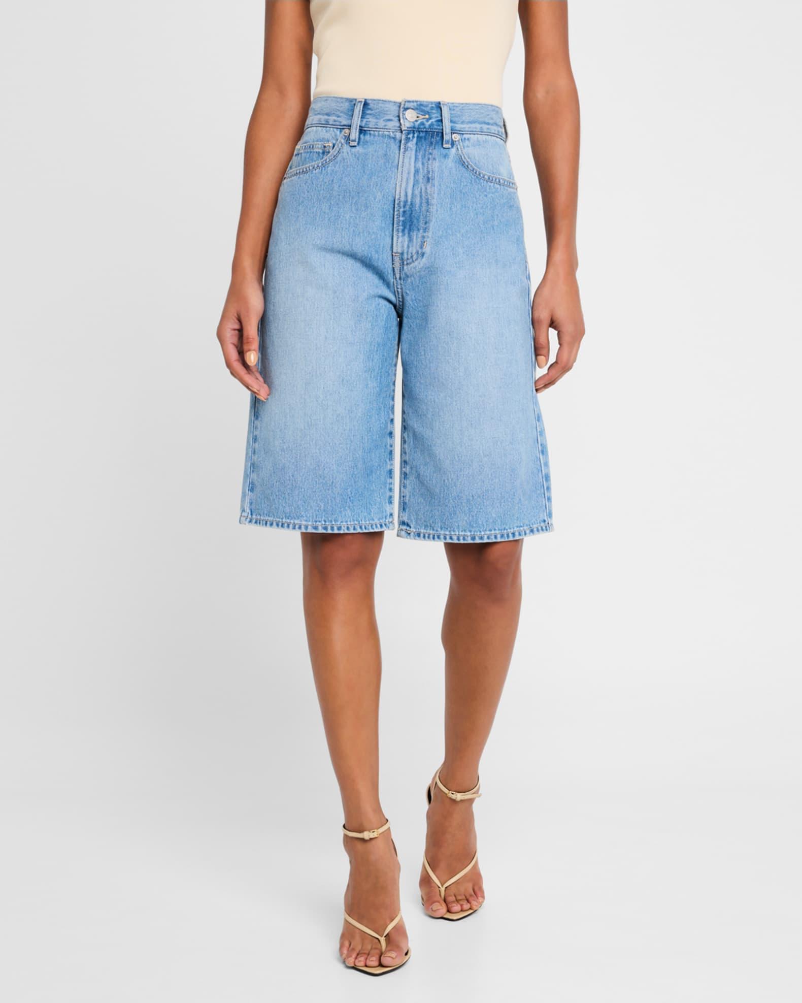 Charlotte Denim Shorts Product Image