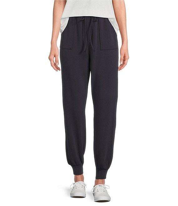 Westbound LUXE Coordinating Drawstring Waist Patch Pocket Jogger Pants Product Image