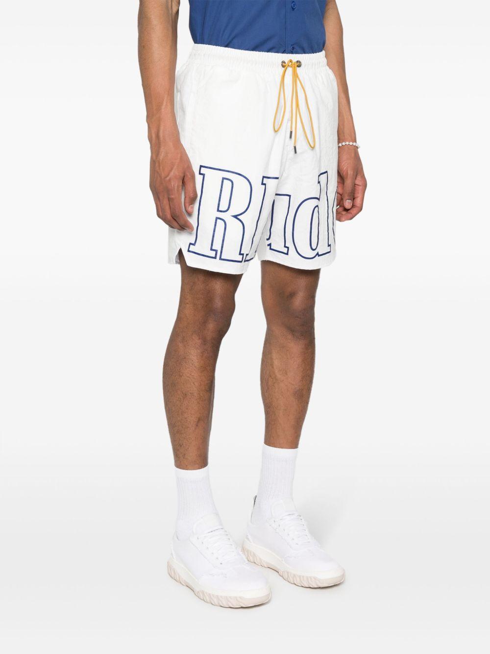 logo-print track shorts Product Image