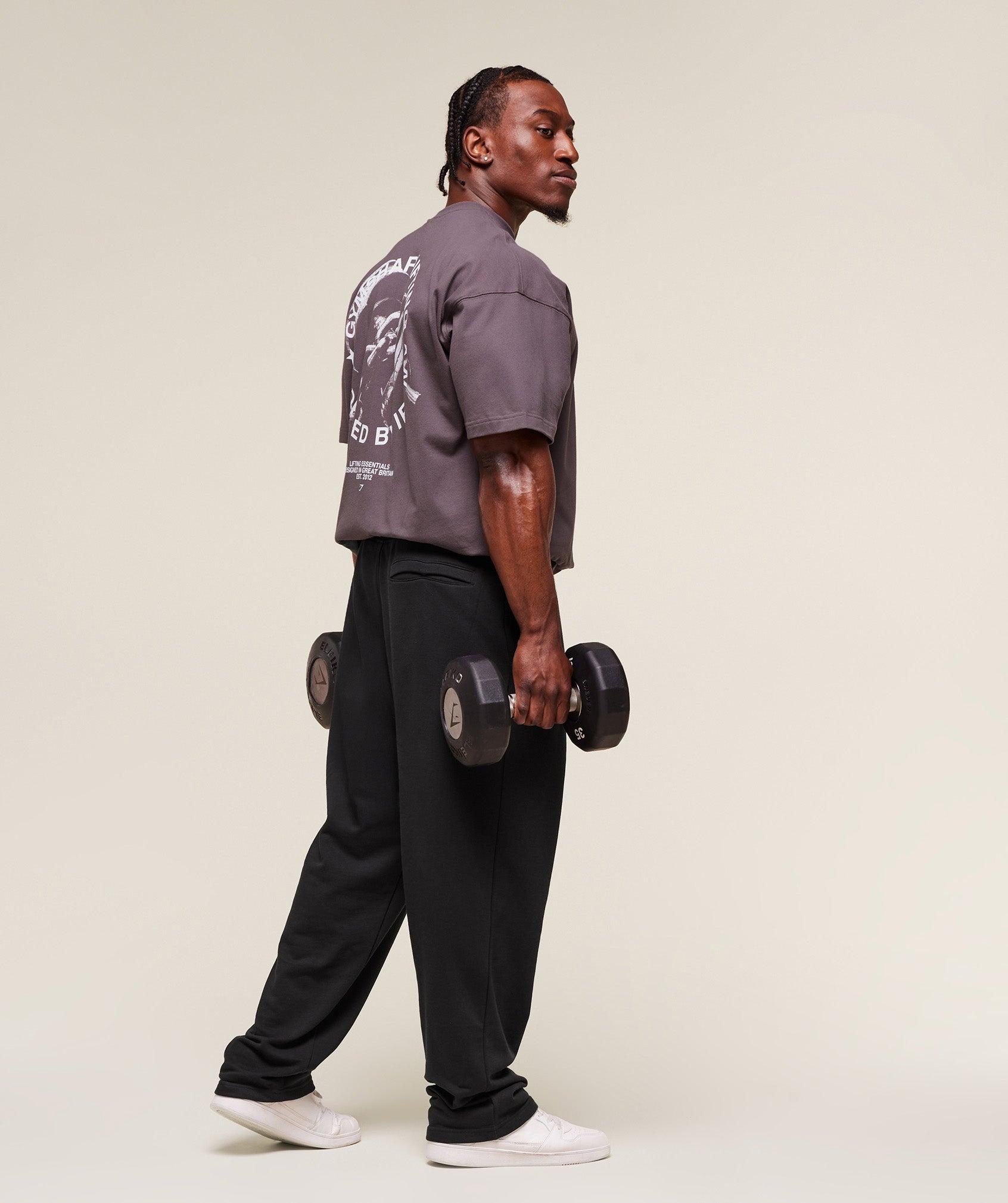 Gymshark Forged By Iron T-Shirt - Brushed Purple Male Product Image