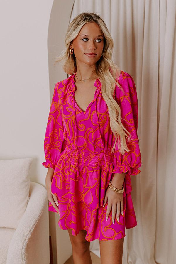 Stay Sweet Floral Mini Dress Product Image