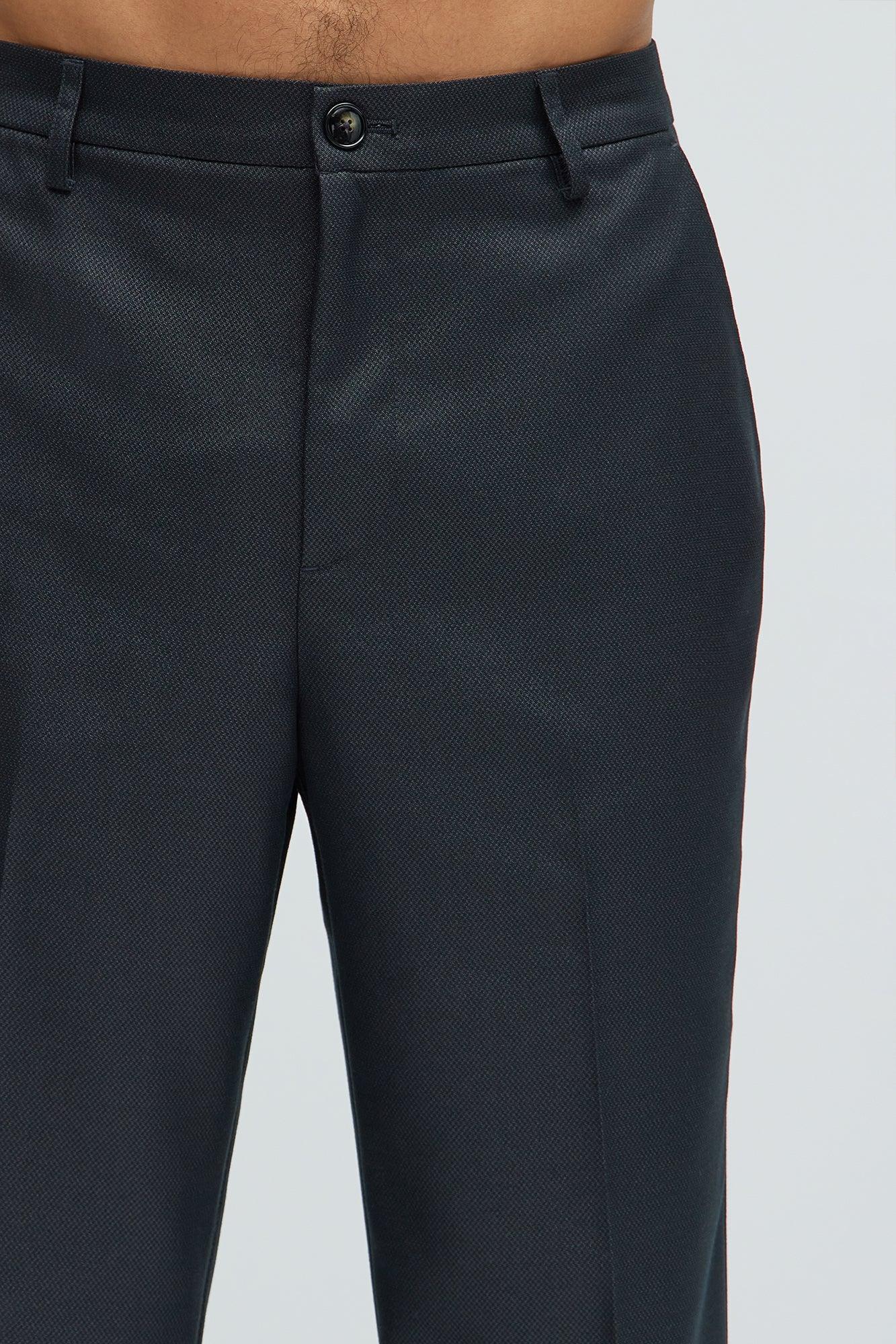 Hulbert Straight Trousers - Black Product Image