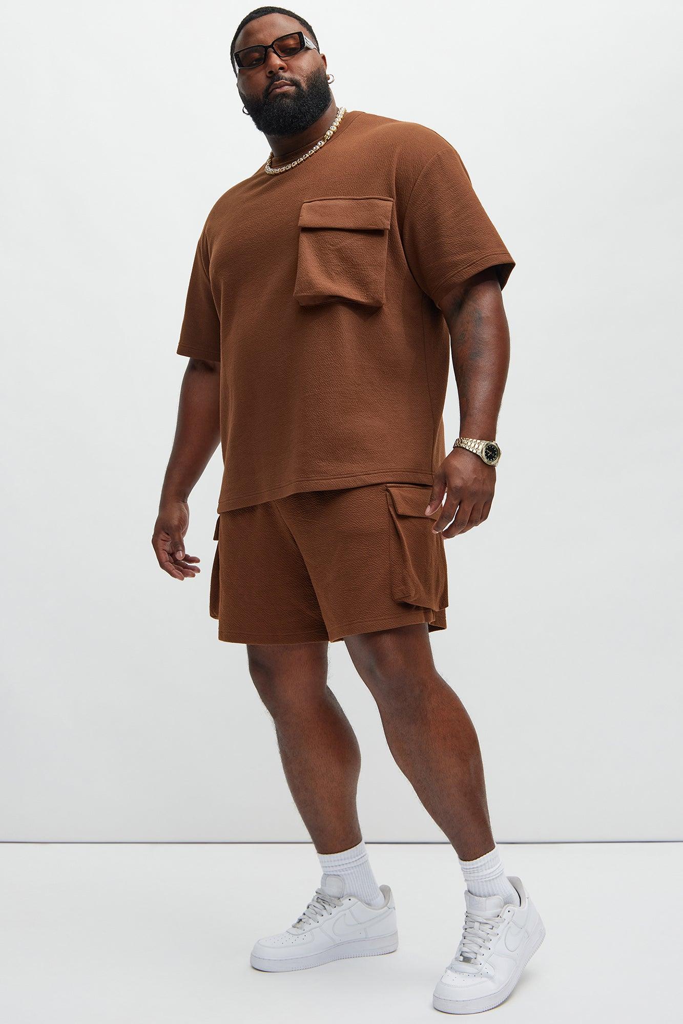 Lewis Relaxed Shorts - Brown Product Image