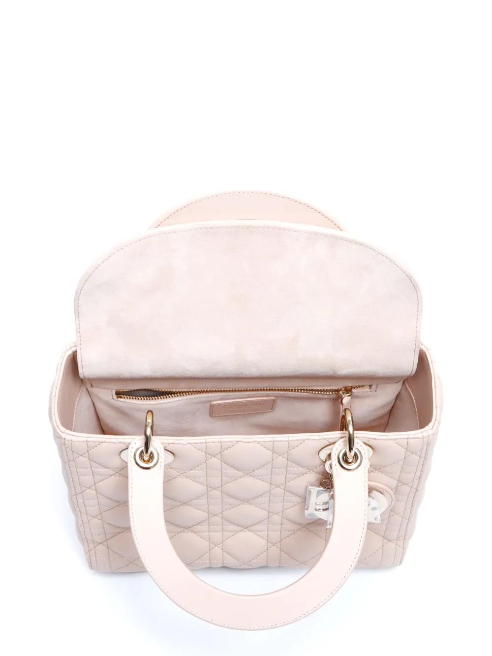 medium Cannage Lady Dior two-way handbag Product Image