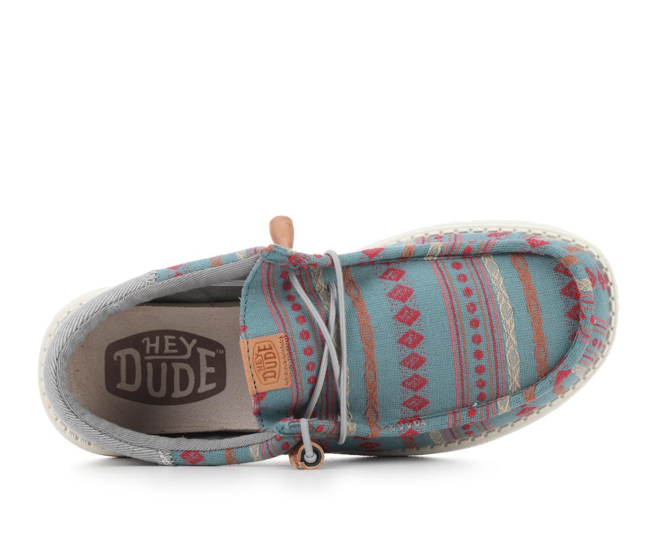 Men's HEYDUDE Wally Funk Vintage Blanket Casual Shoes Product Image