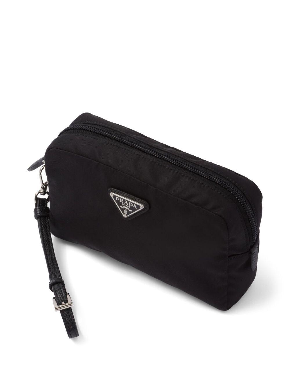 Re-Nylon zip-up pouch Product Image