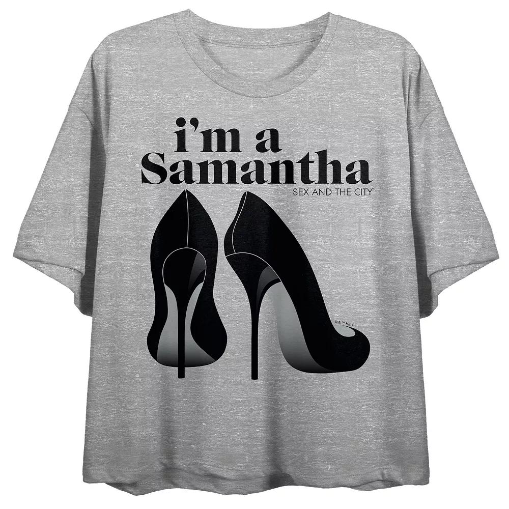 Women's Sex And The City "I'm a Samantha" Crewneck Graphic Tee, Girl's,  Product Image