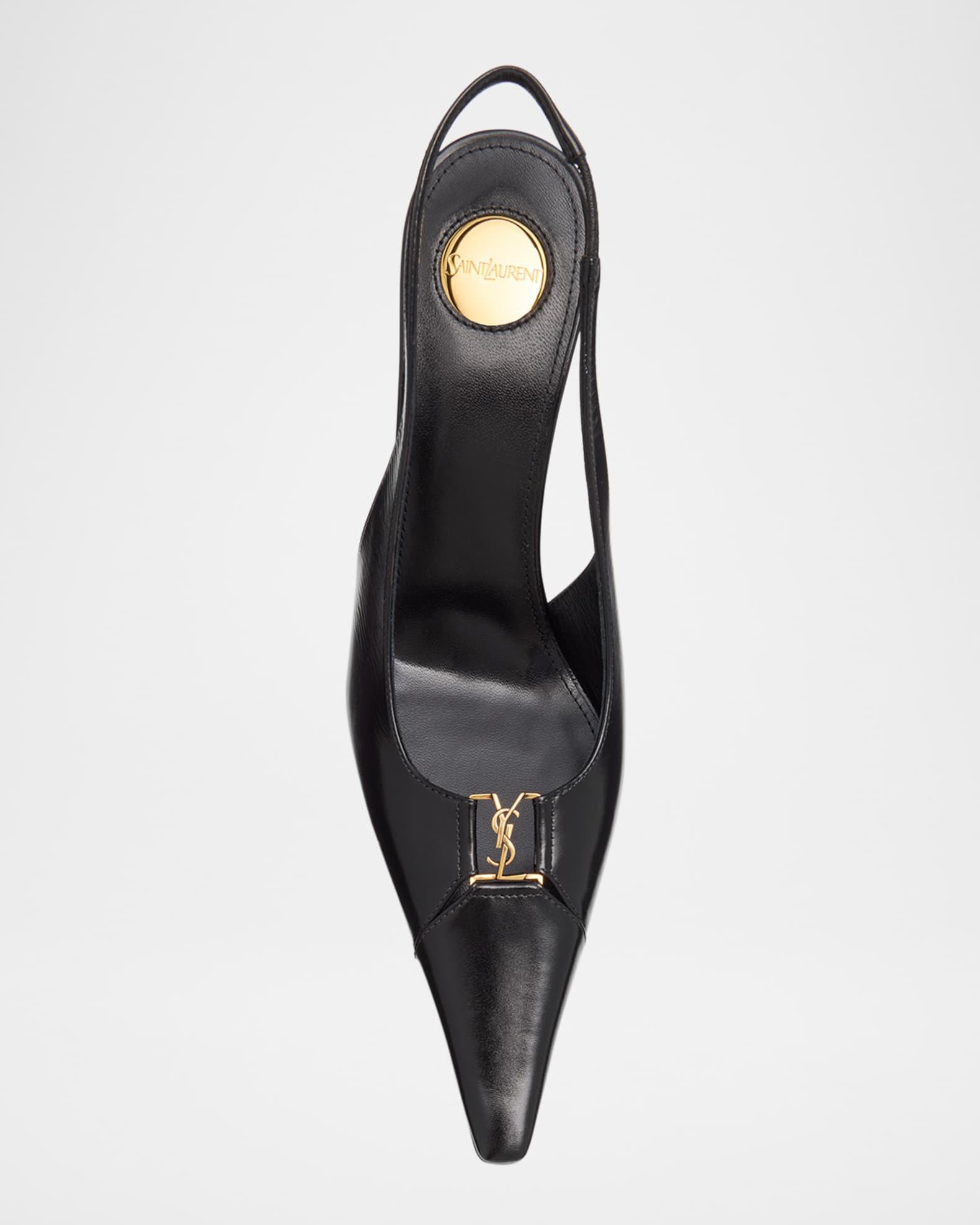 Babylone Leather YSL Slingback Pumps Product Image