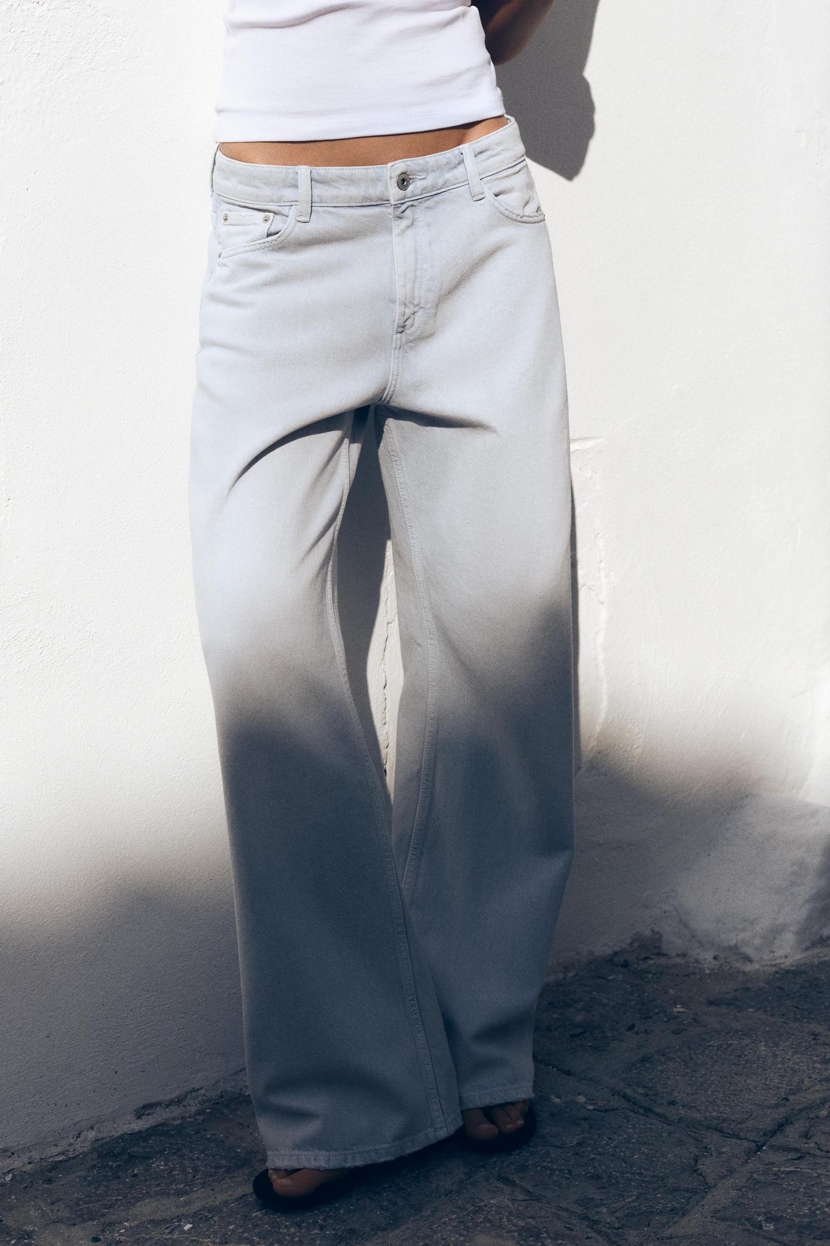 TRF MID-RISE WIDE LEG JEANS Product Image