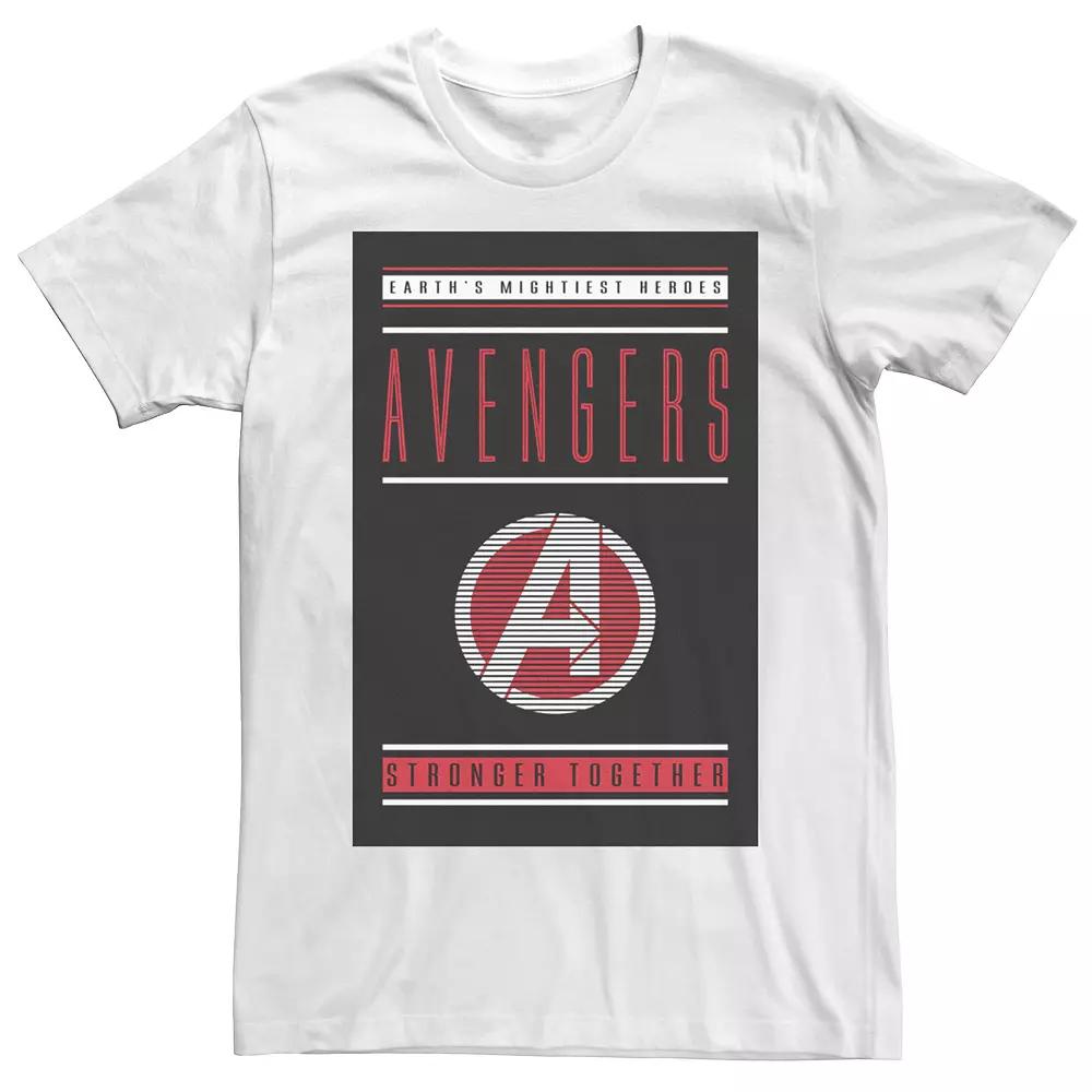 Boys 6-20 Marvel Avengers Endgame Stronger Together Poster Graphic Tee, Boy's,  Product Image