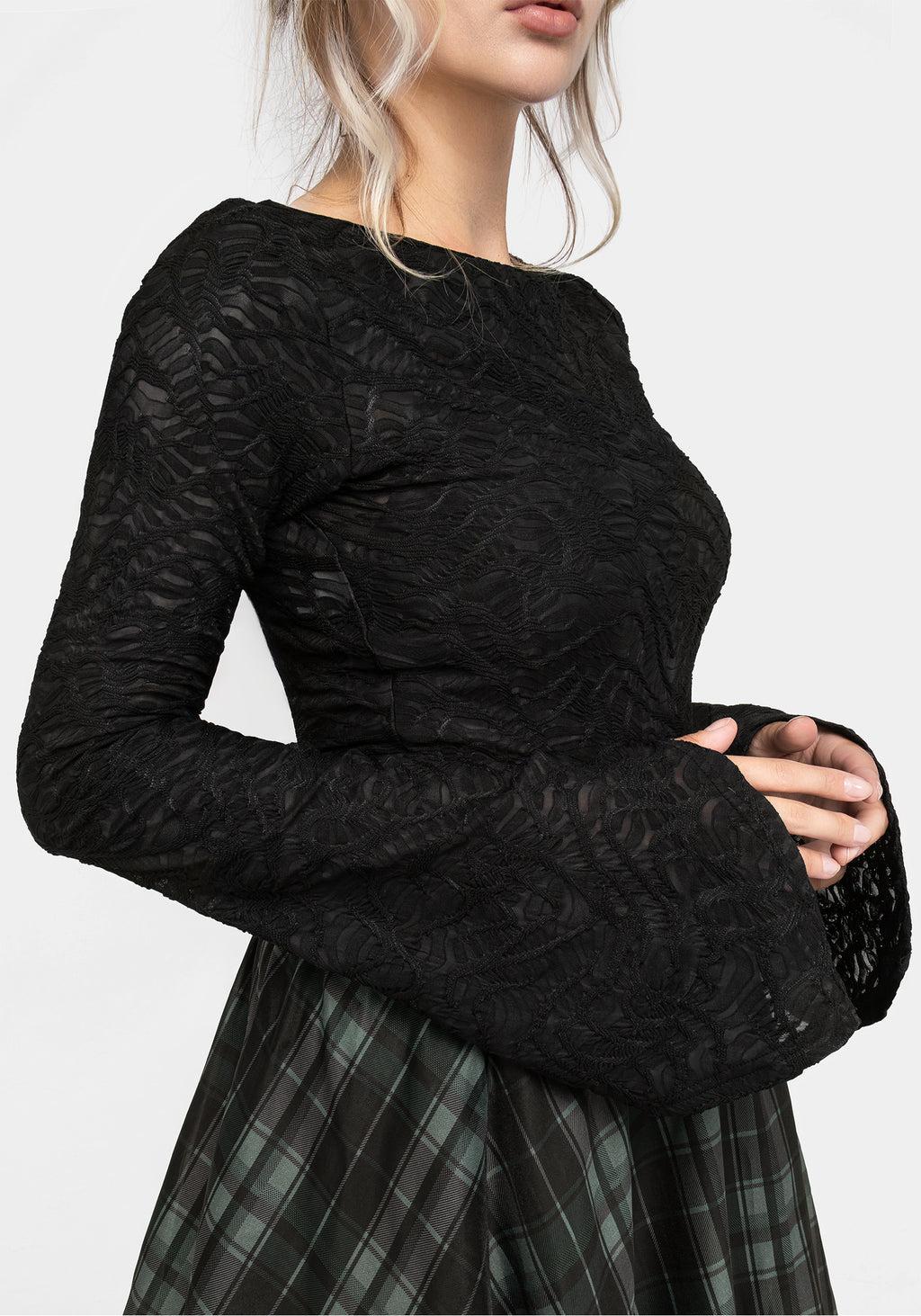 Reinette Flute Sleeve Top Product Image