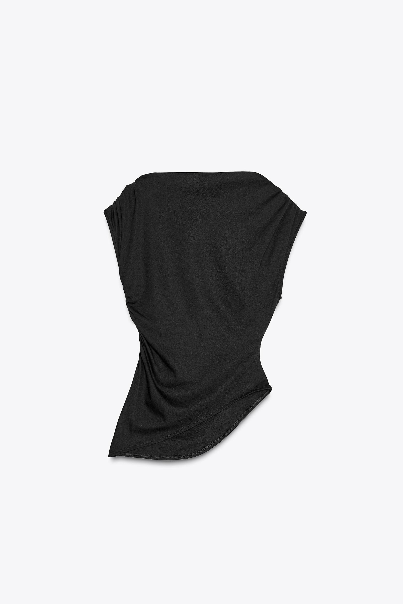 RUCHED ASYMMETRIC TOP Product Image