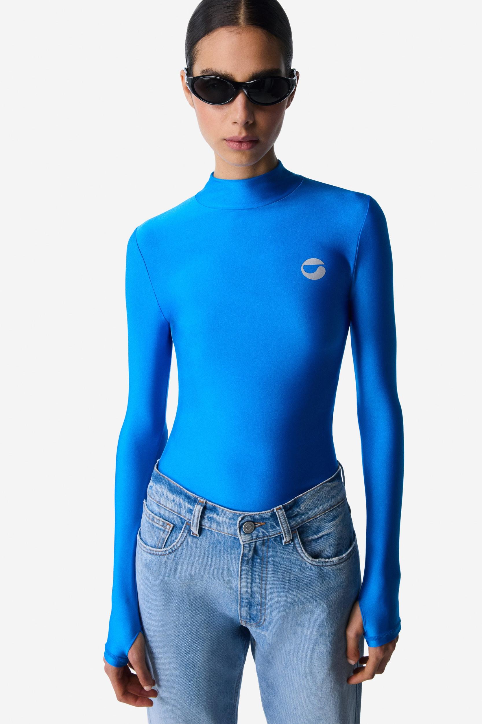 Tight High Neck Top Product Image