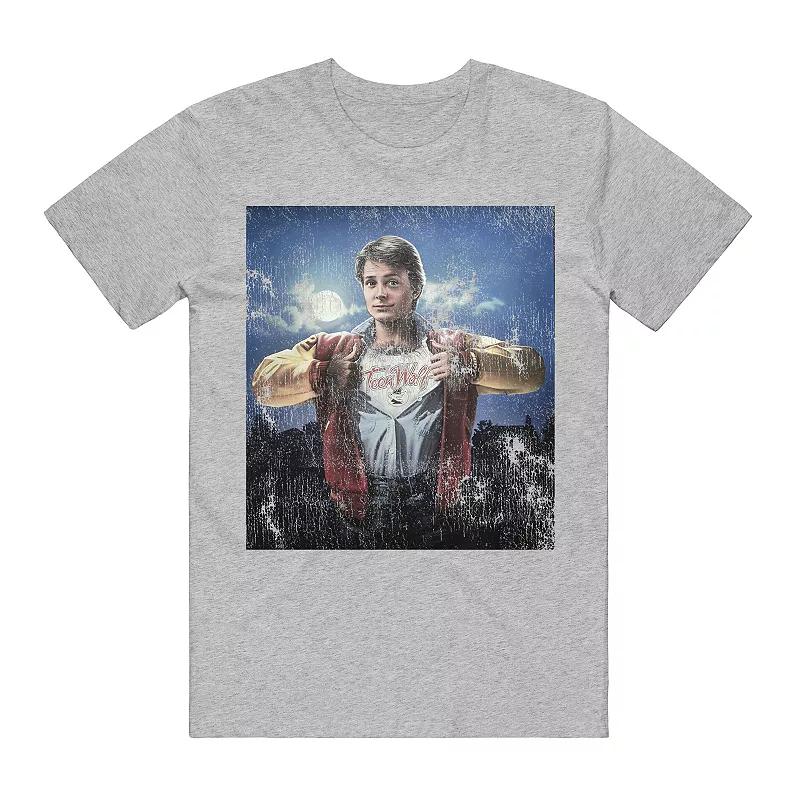 Men's Teen Wolf Graphic Tee, Size: XXL, Blue Product Image