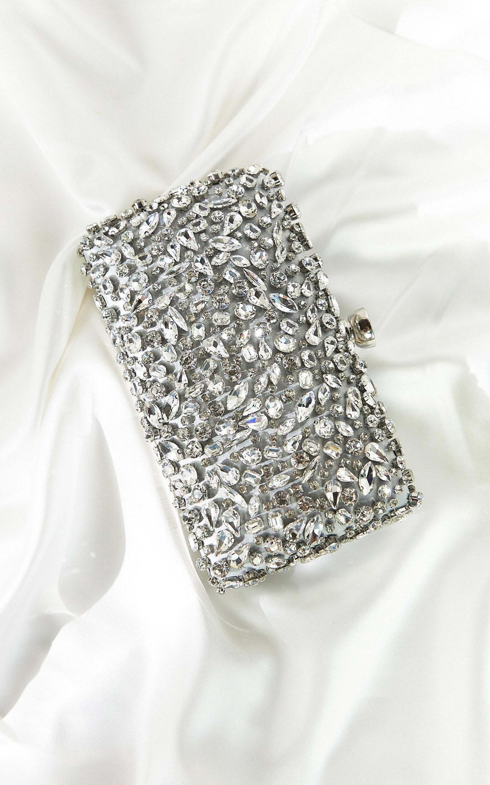 Never Ending Love Clutch in Silver Product Image