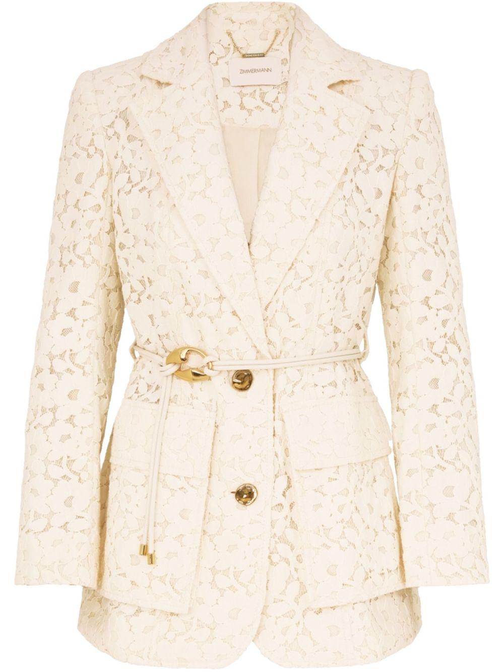 Illuminate lace blazer Product Image