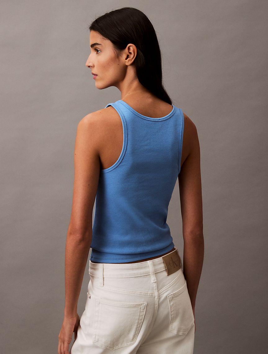 Cotton Contour Rib Tank Product Image