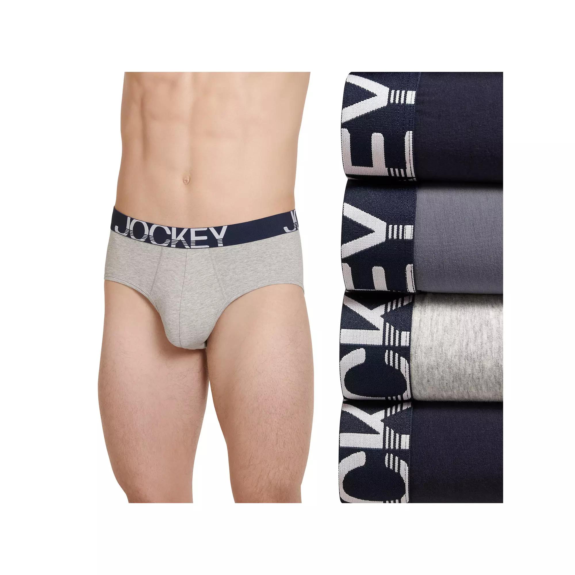 Men's Jockey 4-Pack ActiveStretch™ Briefs,  Product Image