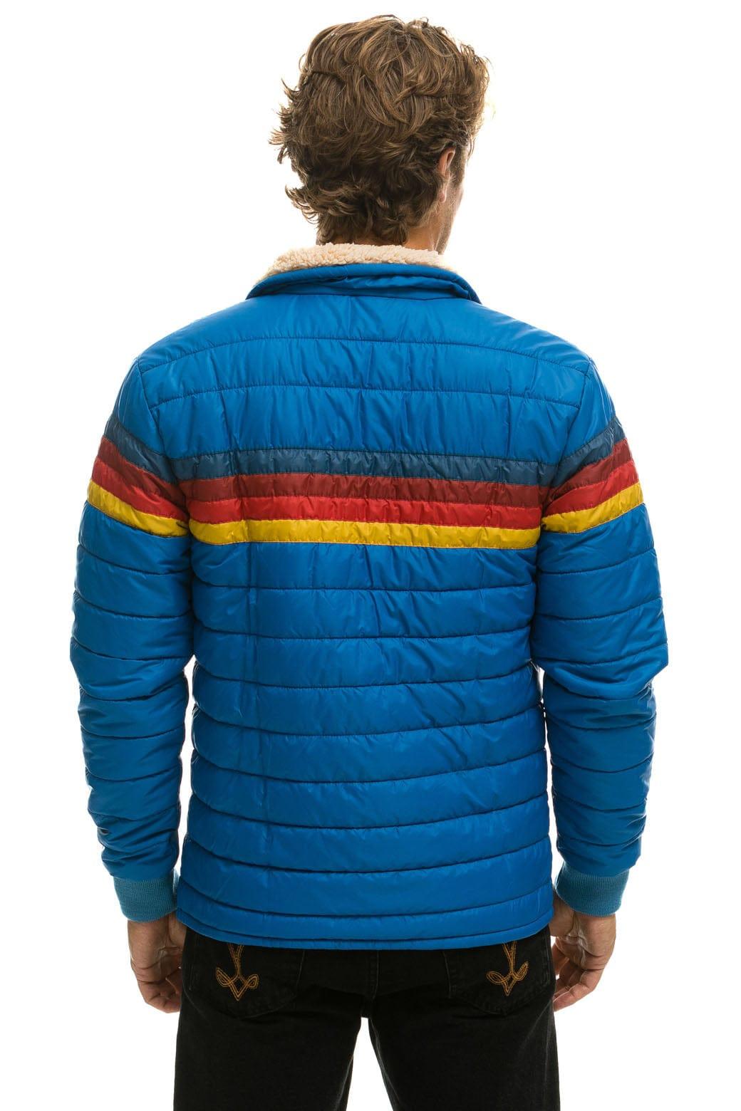 4 STRIPE JACKET  -  SNORKEL BLUE Male Product Image
