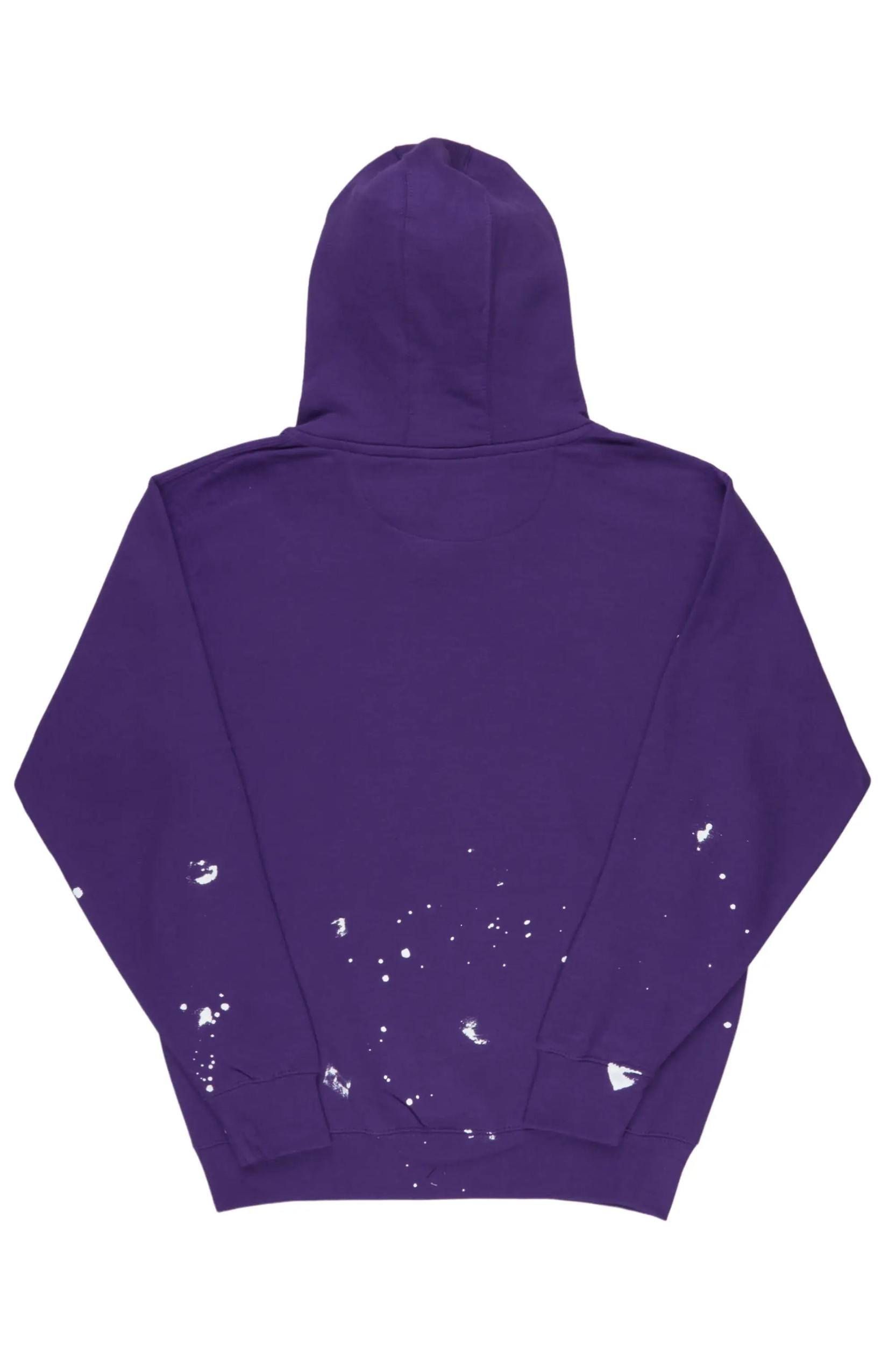 Nylia Purple Oversized Hoodie Female Product Image