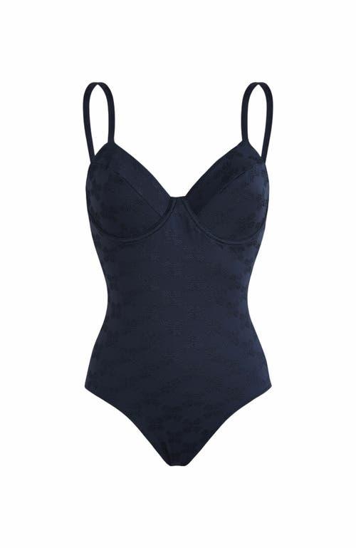 Vilebrequin Women's Turtles Monogram Underwire One-Piece Swimsuit Product Image