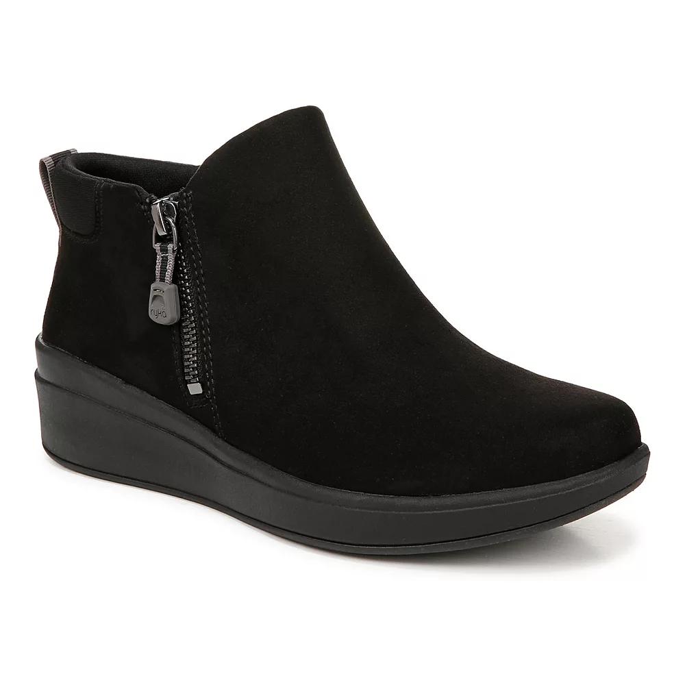Ryka Lyrical Women's Wedge Ankle Boots, Size: 10, Black Product Image