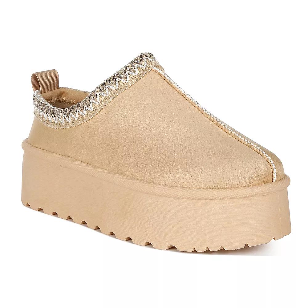 London Rag Struter Mule Women's Casual Flats, Size: 5, Beige Product Image