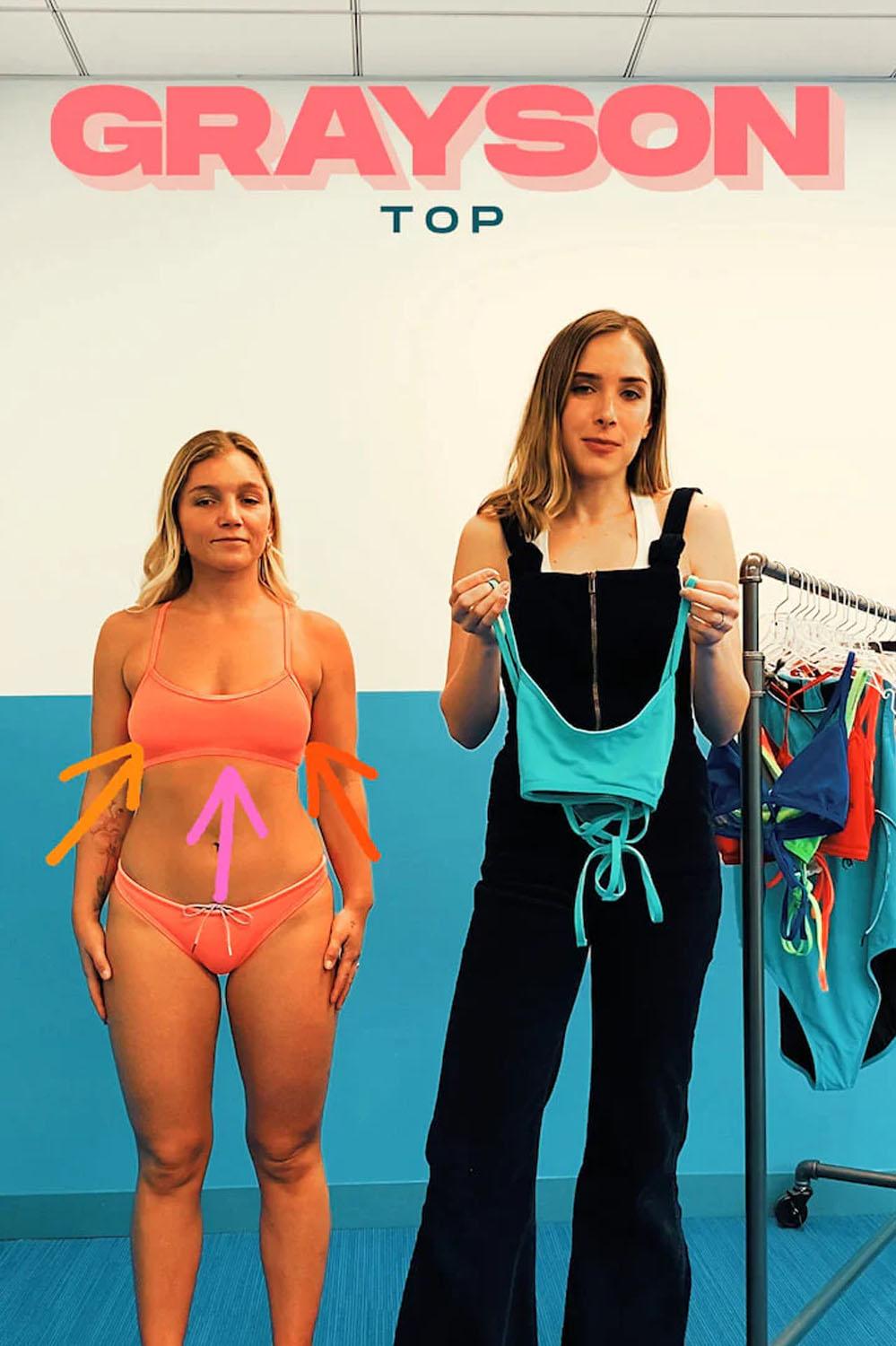 Grayson Bikini Top - Strawberry Female Product Image