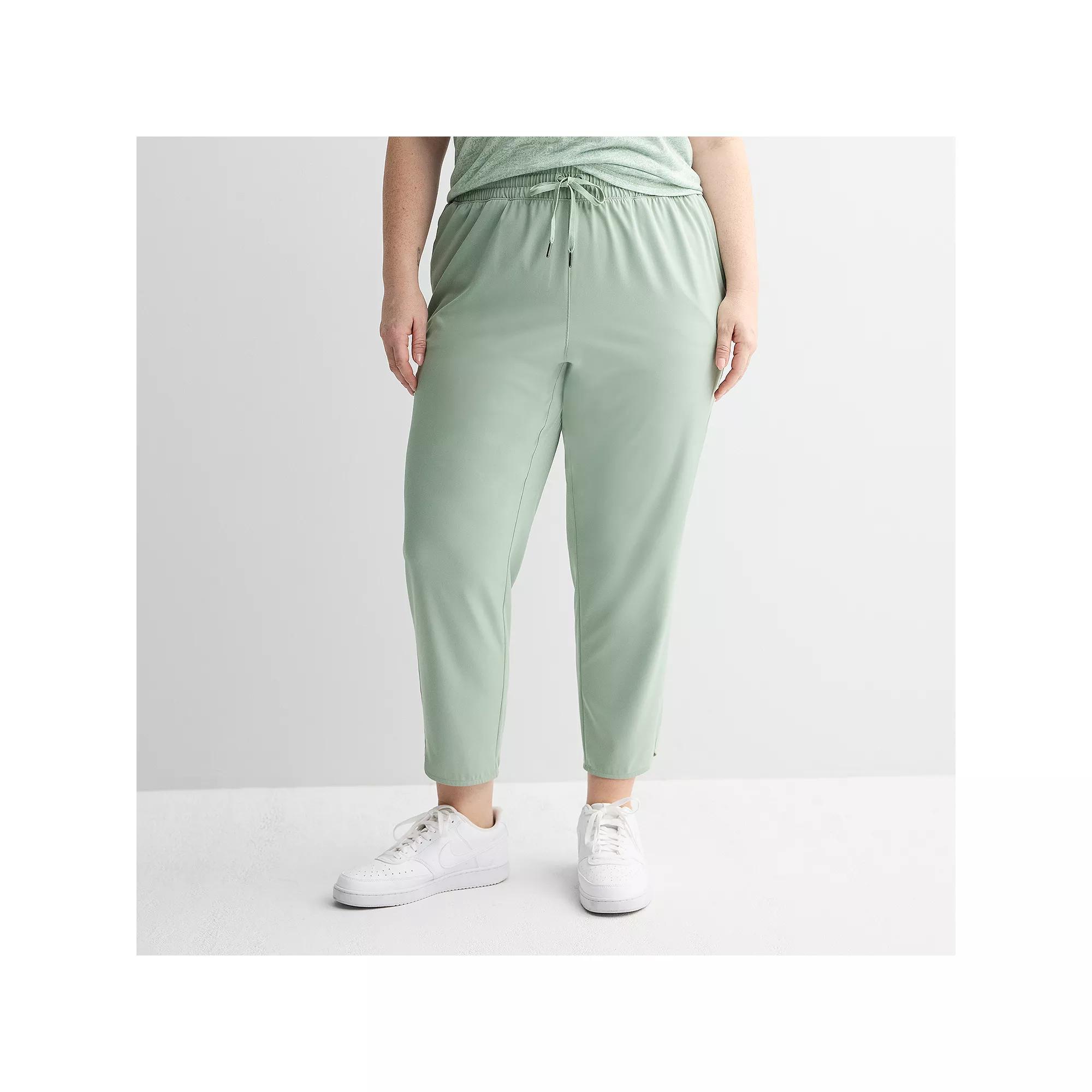 Plus Size Tek Gear® Woven Tulip Hem Pants, Women's, Size: 3XL, Ostego Bay Product Image