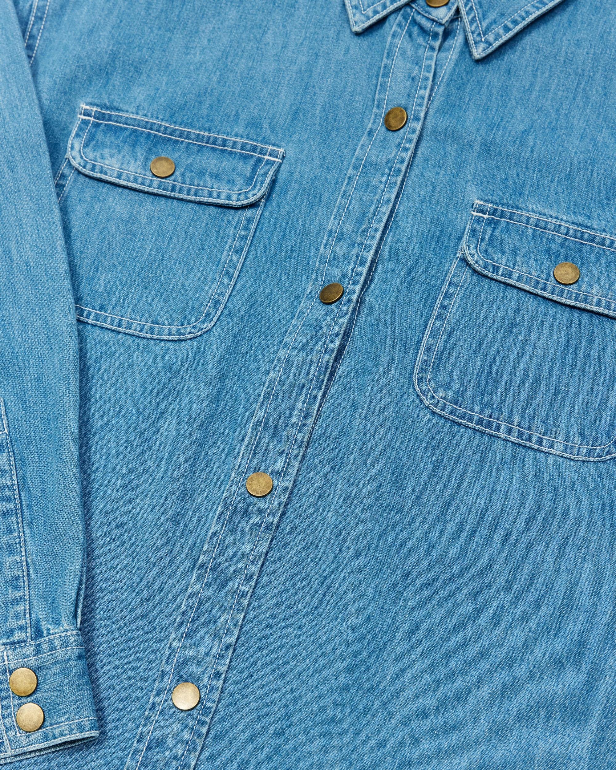 Palo Alto Shirt - Bleach Stonewash Product Image