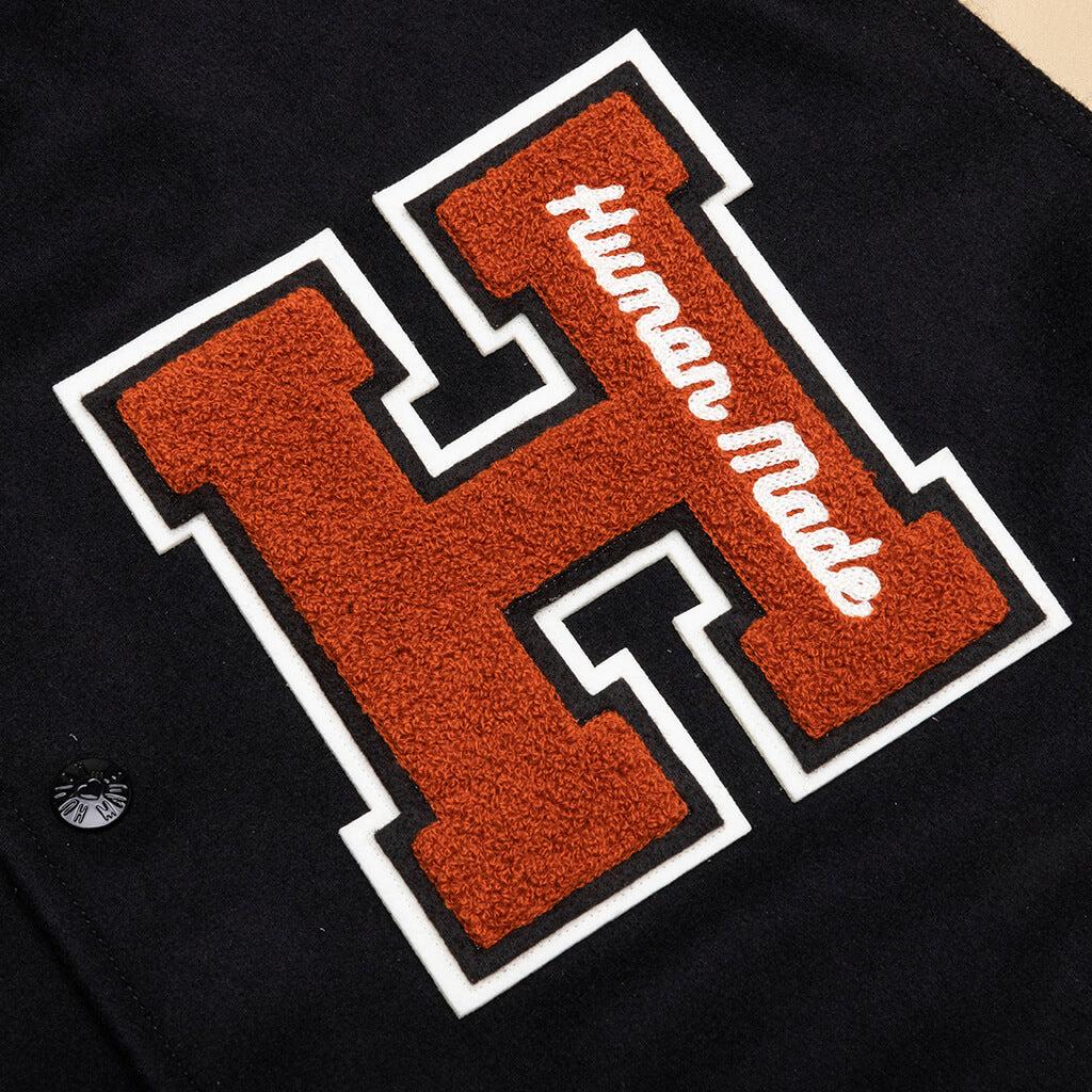 Varsity Jacket - Black Male Product Image