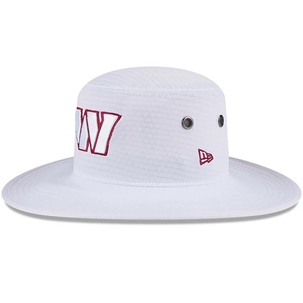 Men's New Era White Washington Commanders 2024 NFL Training Camp Panama Bucket Hat, Wft White Product Image