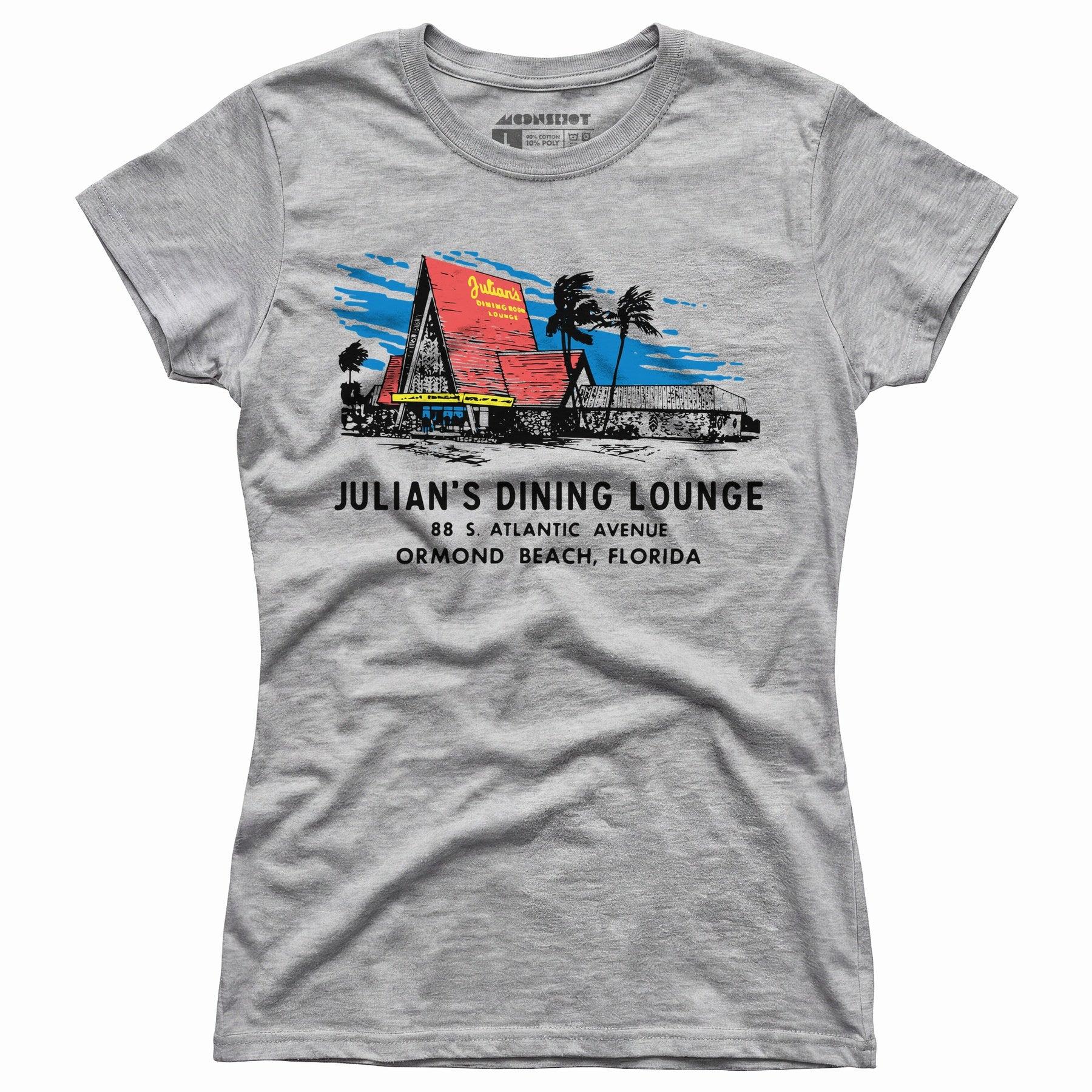 Julian's Dining Lounge - Ormond Beach, FL - Vintage Restaurant - Women's T-Shirt Female Product Image