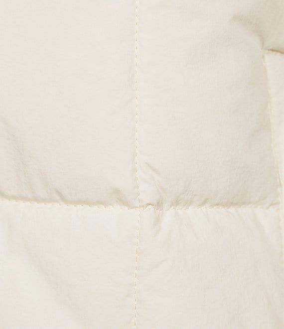 Copper Key Knit Collar Winter Puffer Jacket Product Image