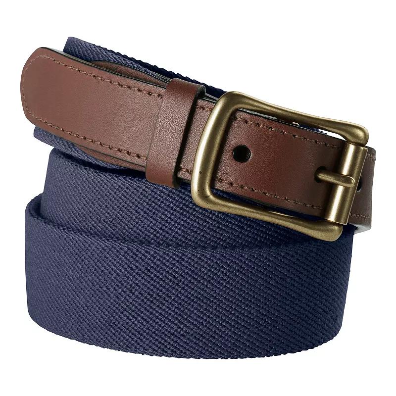 Men's Lands' End Elastic Surcingle Belt, Size: 40, Radiant Blue Product Image