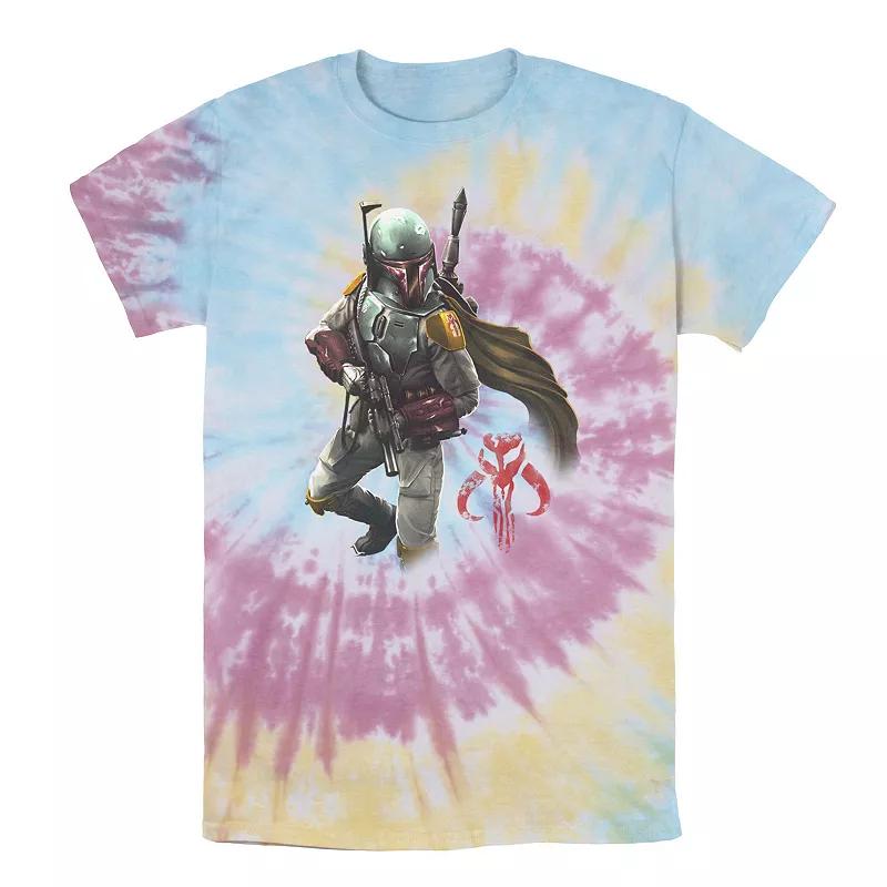 Men's Star Wars Boba Fett Grunge Profile Tee, Boy's,  Product Image