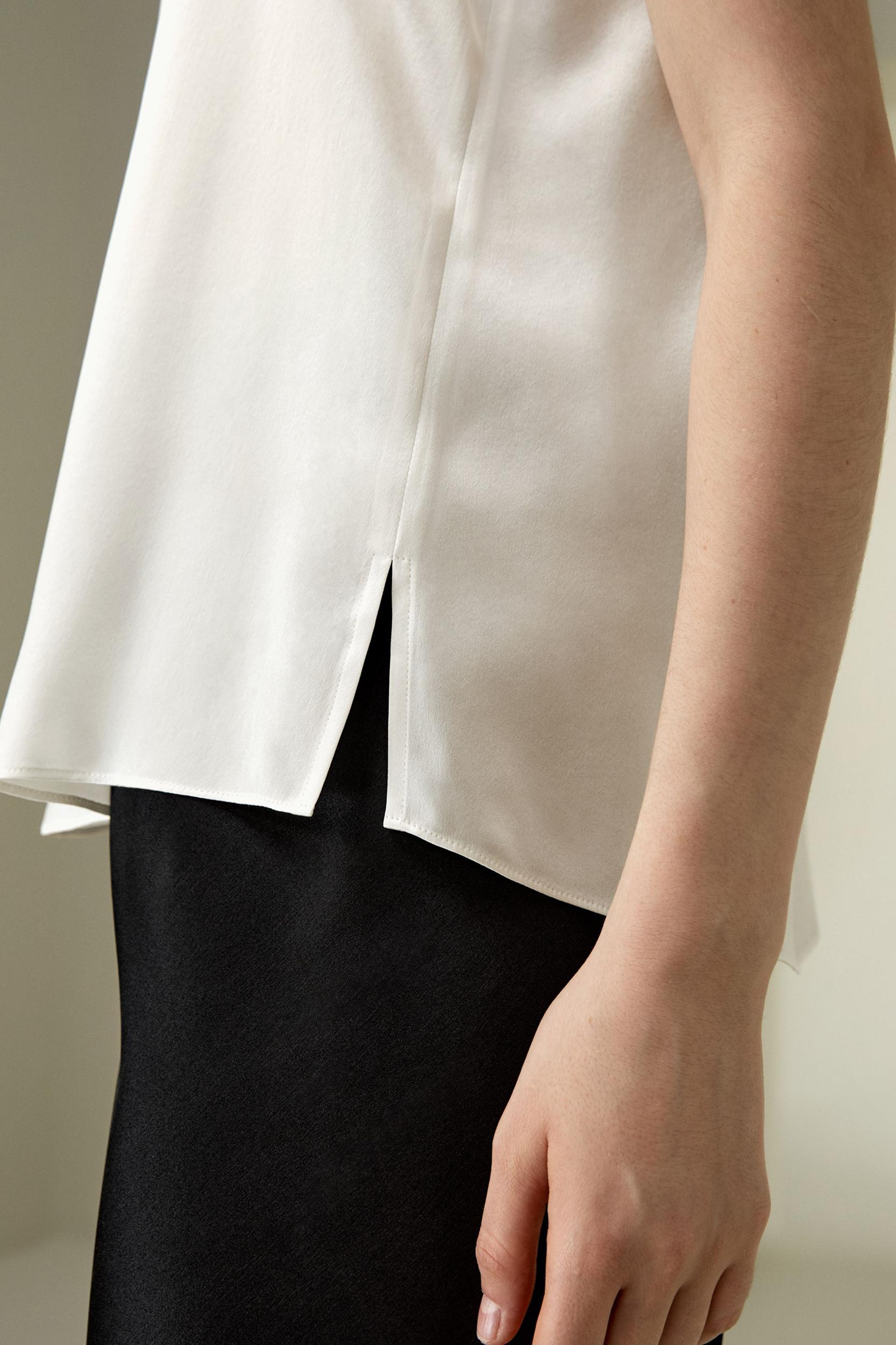 LILYSILK Silk Tank - Womens - Natural White Pure Silk - Cool A-Line Camisole XL Product Image