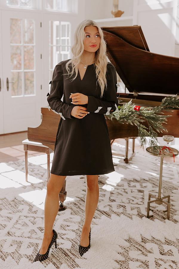 Cue The Chic Embellished Mini Dress Product Image