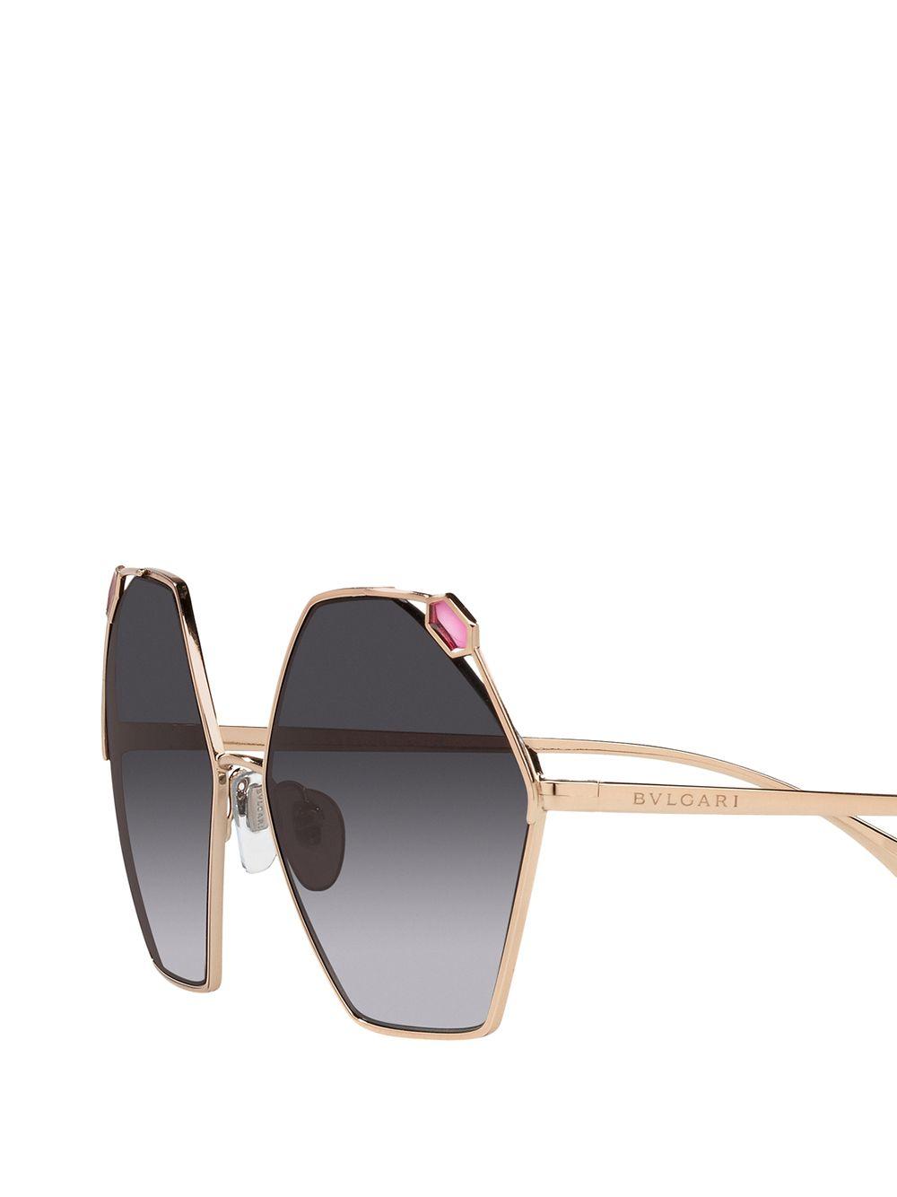gemstone geometric-frame sunglasses Product Image