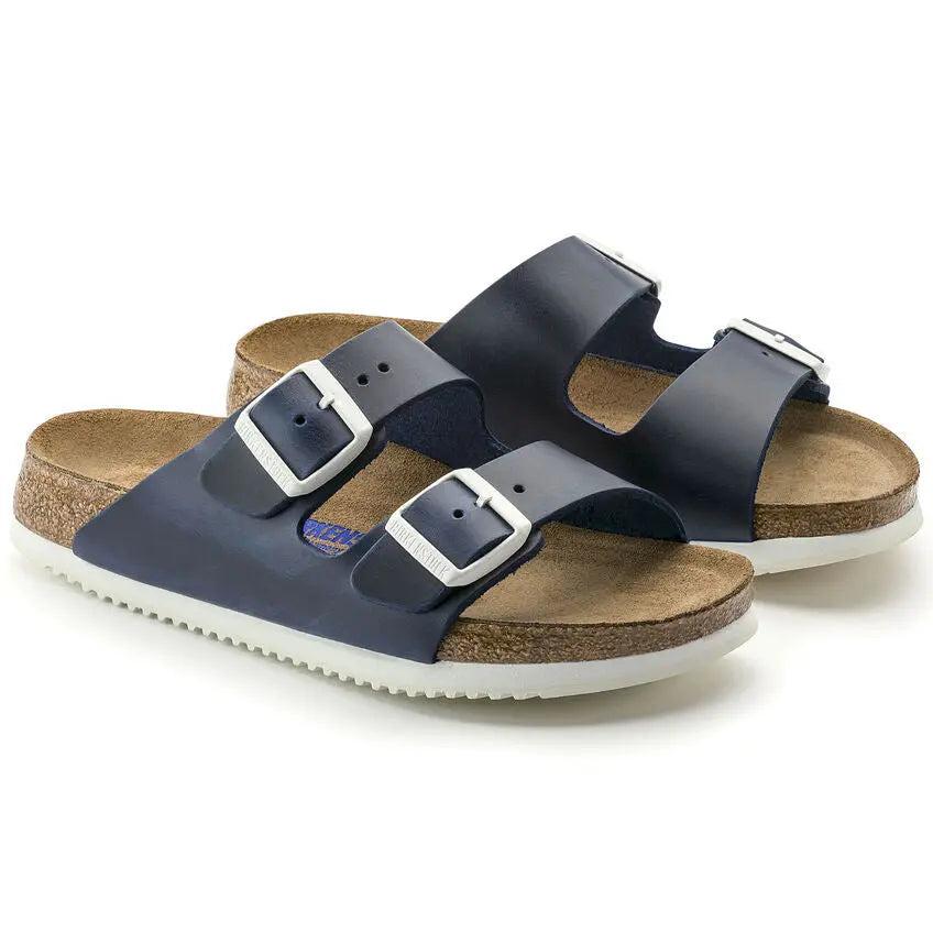 Birkenstock Arizona Soft Footbed Leather Sandals Product Image